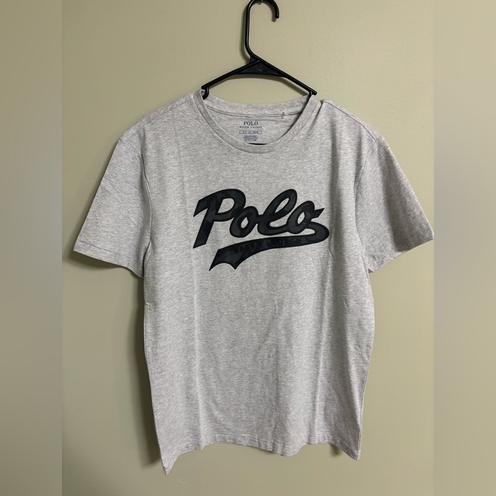 Polo Ralph Lauren Men’s Logo Jersey Knit T-shirt Grey Camo Size Small New